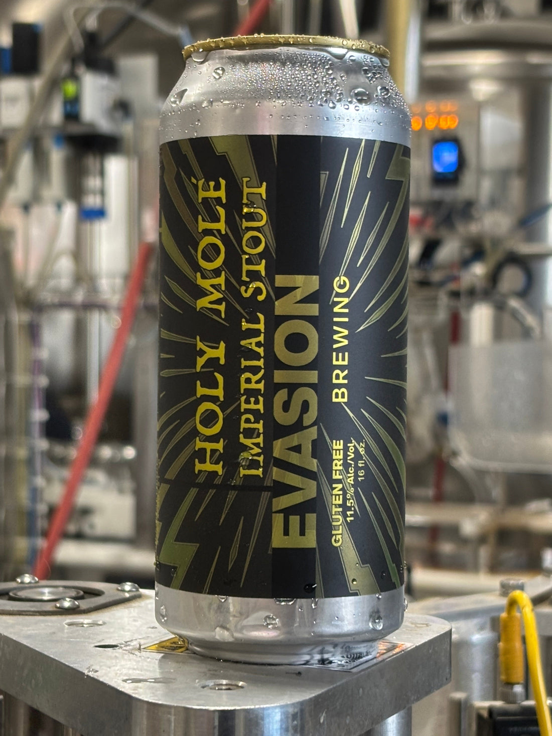 Holy Mole Imperial Stout brewery can labels printed by Labelmatch