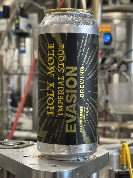 Holy Mole Imperial Stout brewery can labels printed by Labelmatch