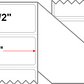 Fanfolded - 4 X 1.5 Premium Paper Thermal Transfer LabelWhite - Permanent