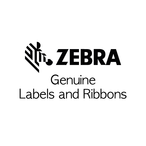 800622-205 Genuine Zebra White 2.25" X 2" Z-Select 4000T