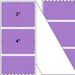 Fanfolded - 4 X 3 Premium Paper Thermal Transfer Label - PMS 2577 Light Violet 2577 - Permanent
