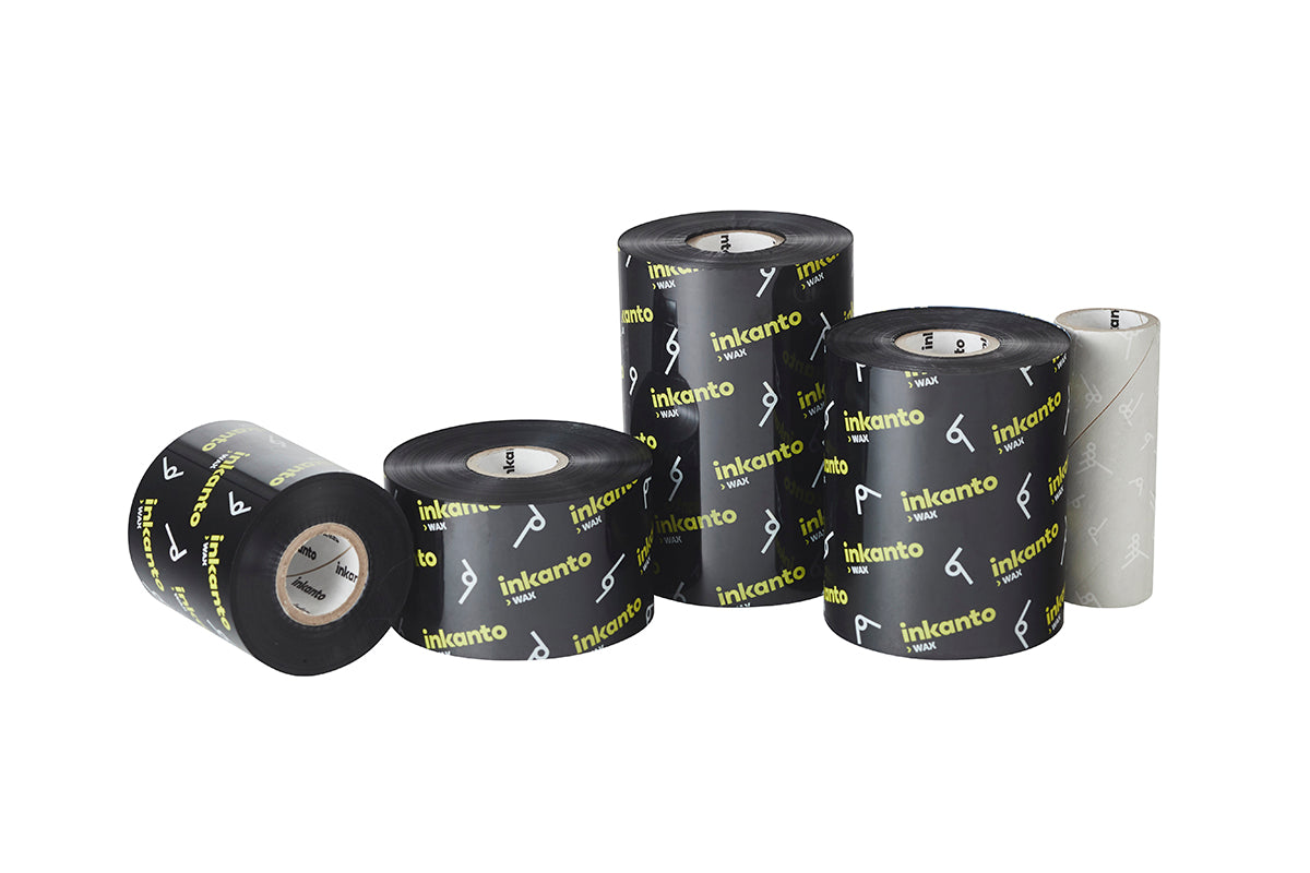 T66497IO - Thermal Transfer Ribbon - 3.74 in X 1476 ft - AWR 8 - Black - Inkanto