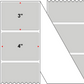 Fanfolded - 4 X 3 Premium Paper Thermal Transfer Label - PMS Cool Gray 2 Cool Gray 2 - Permanent