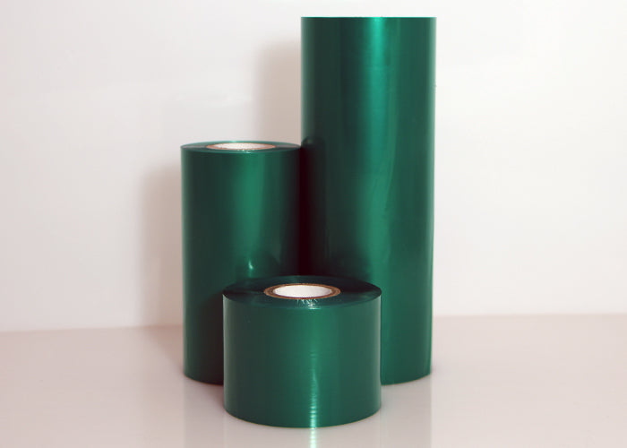 18106375 - Thermal Transfer Ribbon - 4.33 in X 984 ft - R510C Durable Color Resin - Green - Genuine DNP