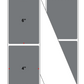 Fanfolded - 4 X 6 Premium Paper Thermal Transfer Label - PMS Cool Gray 9 (Very Dark) Gray 9 - Permanent