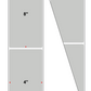 Fanfolded - 4 X 8 Premium Paper Direct Thermal Label - PMS Cool Gray (Light) Gray Light - Permanent