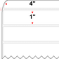 4 X 1 Thermal Transfer RFID Label | Alien Squiggle - ALN-9840 | RFT-4-1-ALN9840-5000-3