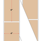 Fanfolded - 4 X 6 Premium Paper Thermal Transfer Label - Tan 726 - Permanent