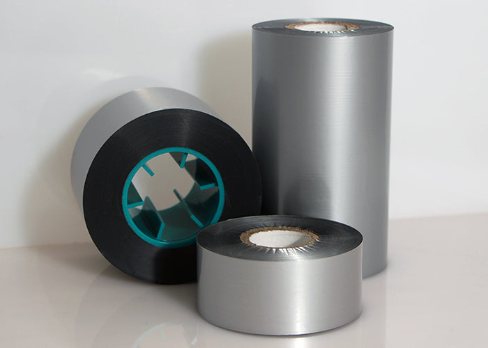 18106515-6 - Thermal Transfer Ribbon - 4.33 in X 984 ft - VR301 Durable Metallic Silver Resin - Silver - Genuine DNP