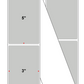 Fanfolded - 3 X 5 Premium Paper Direct Thermal Label - PMS Cool Gray (Light) Gray Light - Permanent