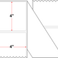 Fanfolded - 4 X 4 Premium Paper Direct Thermal LabelWhite - Permanent