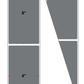 Fanfolded - 4 X 8 Premium Paper Thermal Transfer Label - PMS Cool Gray 9 (Very Dark) Gray 9 - Permanent