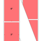 Fanfolded - 3 X 5 Premium Paper Thermal Transfer Label - Fluorescent Red 805 - Permanent
