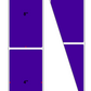 Fanfolded - 4 X 8 Premium Paper Thermal Transfer Label - Pantone Violet (Dark) Pantone Violet (Dark) - Permanent