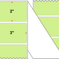Fanfolded - 3 X 2 Premium Paper Direct Thermal Label - PMS 372 Light Yellow/Green 372 - Permanent