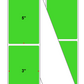 Fanfolded - 3 X 5 Premium Paper Thermal Transfer Label - Fluorescent Green 802 - Permanent