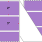 Fanfolded - 3 X 2 Premium Paper Direct Thermal Label - PMS 2577 Light Violet 2577 - Permanent