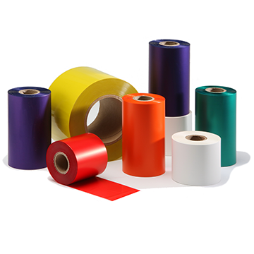 FRD110S4 - Thermal Transfer Ribbon - 4.33 in X 984 ft - DC200 Premium Color Wax/Resin - White - IIMAK