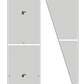 Fanfolded - 4 X 8 Premium Paper Thermal Transfer Label - PMS Cool Gray 2 Cool Gray 2 - Permanent