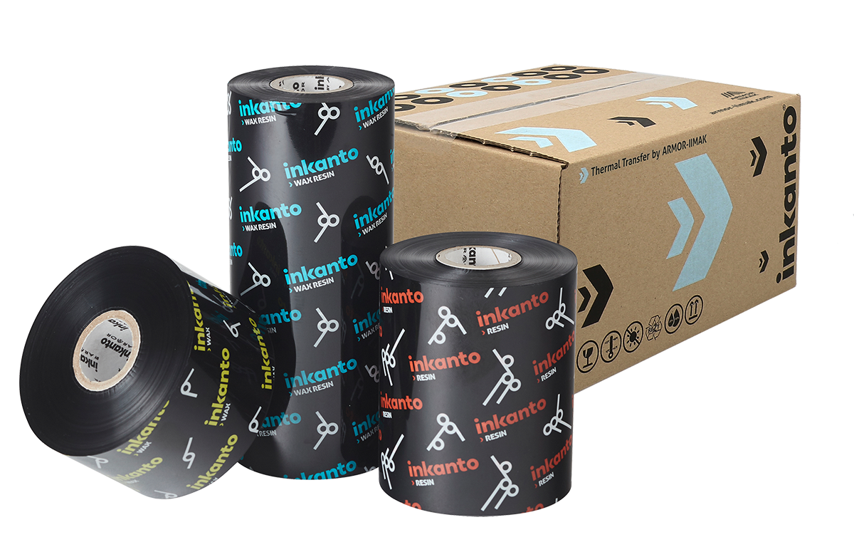 T66600IO - Thermal Transfer Ribbon - 3.27 in X 1345 ft - APX FH+ - Black - Inkanto